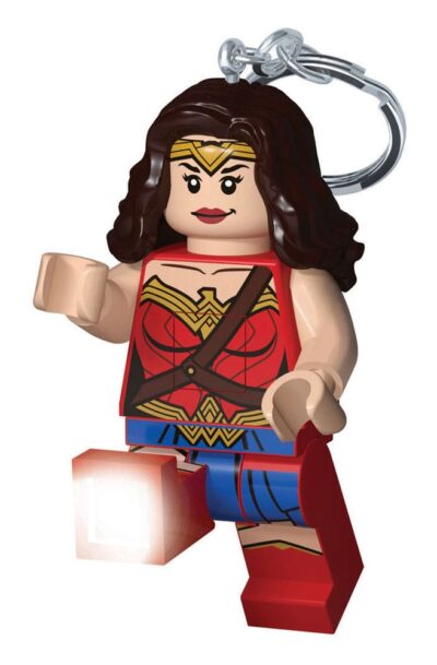 Joy Toy (IT): LEGO DC Comics Schlüsselanhänger mit Leuchtfunktion Wonder Woman 8 cm