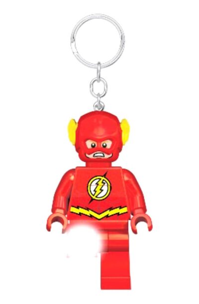 Joy Toy (IT): LEGO DC Comics Schlüsselanhänger mit Leuchtfunktion Flash 8 cm