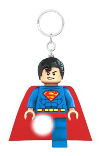 Joy Toy (IT): LEGO DC Comics Schlüsselanhänger mit Leuchtfunktion Superman 8 cm