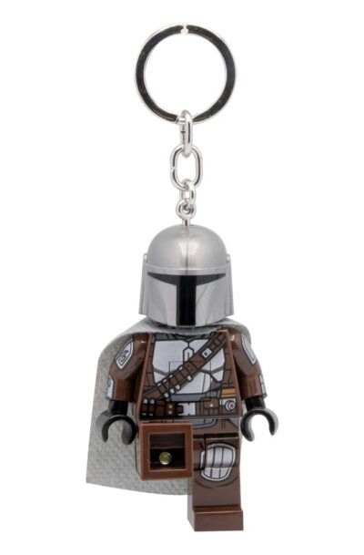 Joy Toy (IT): LEGO Star Wars The Mandalorian Schlüsselanhänger mit Leuchtfunktion Mandalorian 8 cm