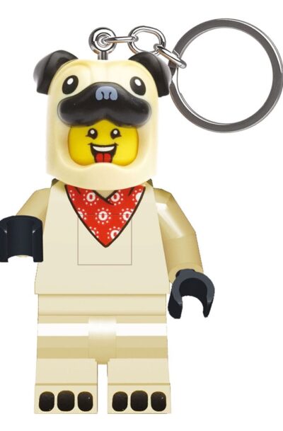 Joy Toy (IT): LEGO Minifigures Schlüsselanhänger mit Leuchtfunktion Mops 8 cm