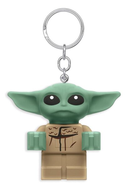 Joy Toy (IT): LEGO Star Wars The Mandalorian Schlüsselanhänger mit Leuchtfunktion Grogu 8 cm