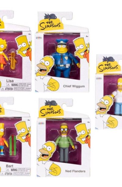 Jakks Pacific: Simpsons Minifiguren Wave 1 6 cm Sortiment (8)