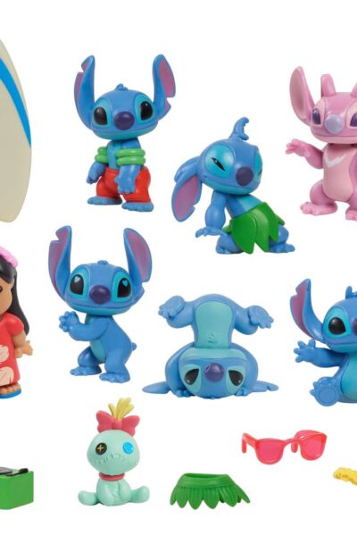 Just Play: Lilo & Stitch Minifiguren 8er-Pack Stitch Deluxe Figure Set 7 cm