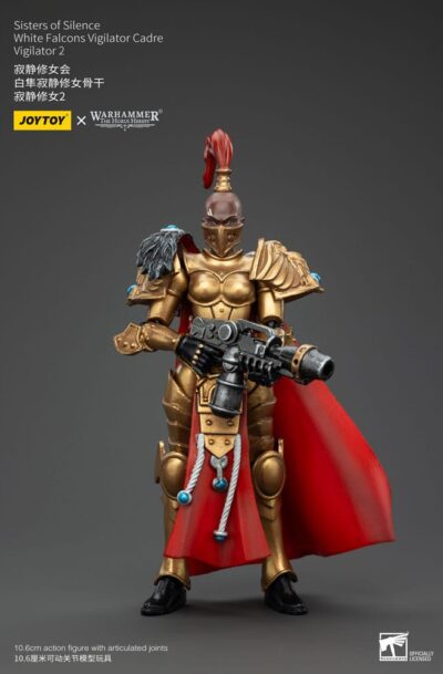 Joy Toy (CN): Warhammer The Horus Heresy Actionfigur Sisters of Silence White Falcons Vigilator Cadre Vigilator 2 19 cm