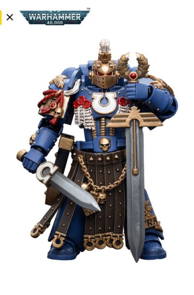 Joy Toy (CN): Warhammer 40k Actionfigur 1/18 Ultramarines Honour Guard Chapter Champion 12 cm