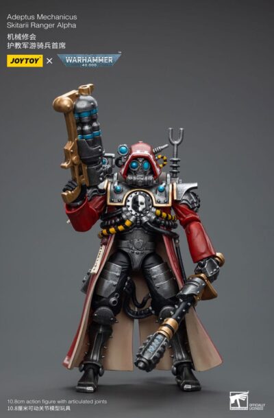 Joy Toy (CN): Warhammer 40k Actionfigur 1/18 Adeptus Mechanicus Skitarii Ranger Alpha