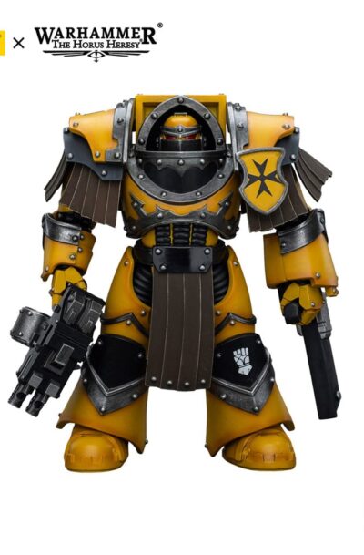 Joy Toy (CN): Warhammer The Horus Heresy Actionfigur 1/18 Imperial Fists Legion Cataphractii Terminator Squad Legion Cataphractii with Chainfist 12 cm