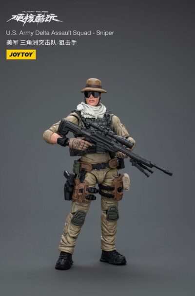 Joy Toy (CN): Hardcore Coldplay Actionfigur 1/18 U.S. Army Delta Assault Squad Sniper 11 cm