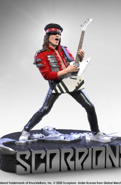 Knucklebonz: Scorpions Rock Iconz Statue Matthias Jabs Limited Edition 22 cm