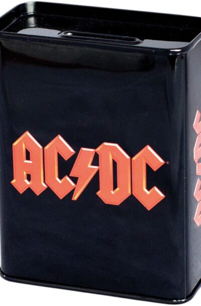 KKL: AC/DC Metall Spardose Logo