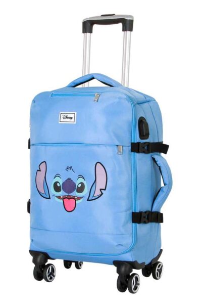 Karactermania: Lilo & Stitch Koffer Stitch Face Blue 55 cm