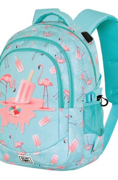Karactermania: Oh My Pop! Plus Running Rucksack Ice Flamingo
