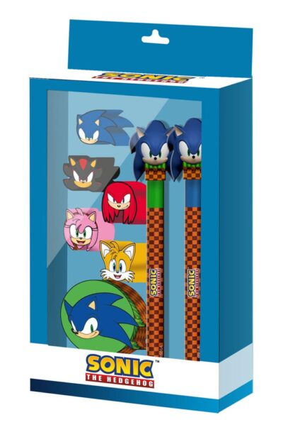 Karactermania: Sonic – The Hedgehog Schreibset 8er-Pack