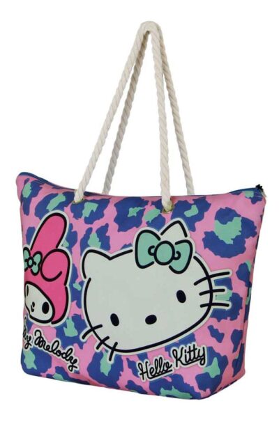 Karactermania: Sanrio Soleil Strand-Tasche Hello Kitty Safari Pink