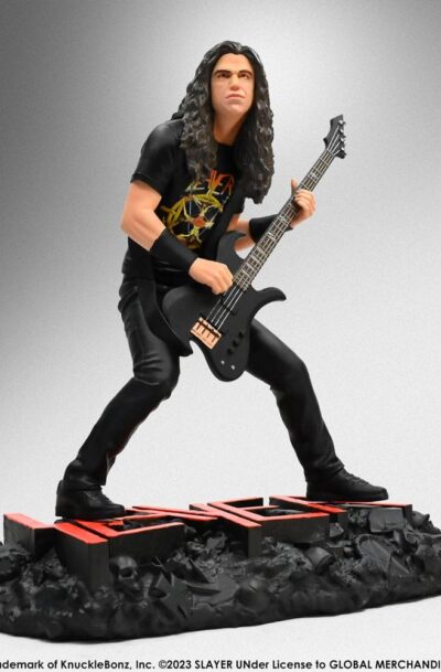 Knucklebonz: Slayer Rock Iconz Statue 1/9 Tom Araya II 22 cm