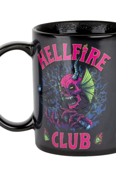 Konix: Stranger Things Tasse mit Thermoeffekt Hellfire Club 320 ml