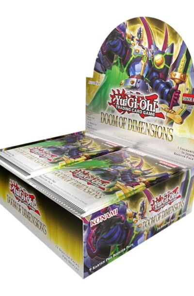 Konami: Yu-Gi-Oh! TCG Doom of Dimensions Booster Display (24) *Deutsche Version*