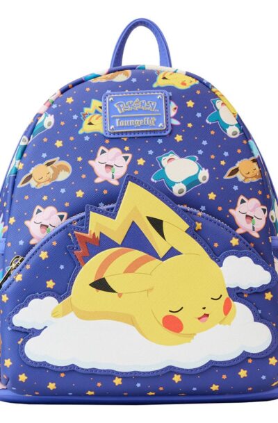 Loungefly: Pokemon by Loungefly Mini Rucksack Sleeping Pikachu and Friends
