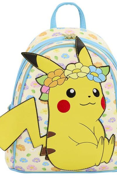 Loungefly: Pokemon by Loungefly Mini Rucksack Sleeping Pikachu Floral Crown