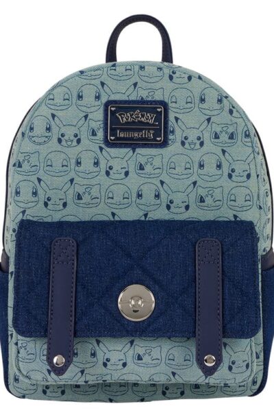 Loungefly: Pokemon by Loungefly Mini Rucksack Faux Denim