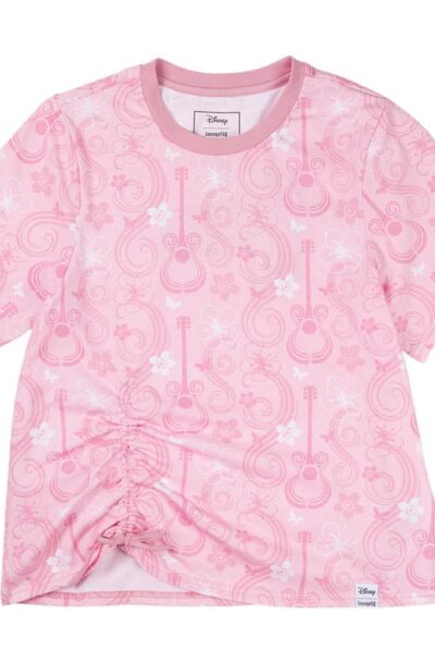 Loungefly: Disney by Loungefly Tee T-Shirt Unisex Hannah Montana Shirred Hem Grösse XL