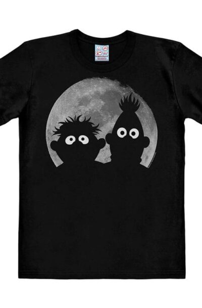 Logoshirt: Sesamstrasse Easy Fit T-Shirt Ernie & Bert – Moon Grösse L