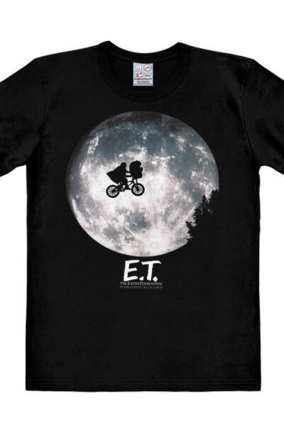 Logoshirt: E.T. Der Ausserirdische Easy Fit T-Shirt Moon Grösse L