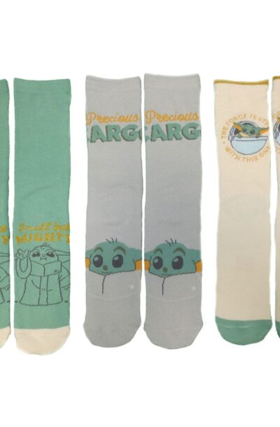 Heroes Inc: Star Wars The Mandalorian Socken 3er-Pack Grogu L-XL