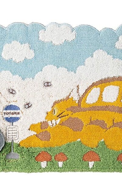 Marushin: Mein Nachbar Totoro Mini-Handtuch Catbus on it’s way 25 x 25 cm
