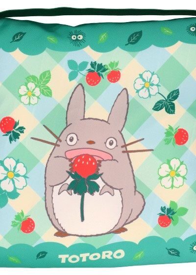 Marushin: Mein Nachbar Totoro Kissen Totoro & Strawberries 30 x 30 x 5 cm