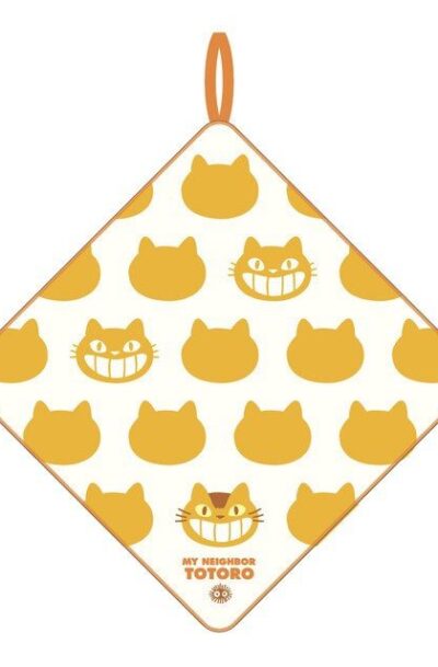 Marushin: Mein Nachbar Totoro Mini-Handtuch Catbus Silhouette 33 x 33 cm