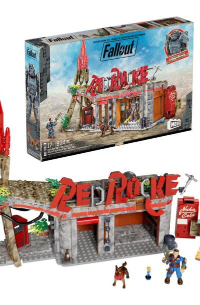Mattel: Fallout MEGA Bauset Red Rocket Truck Stop