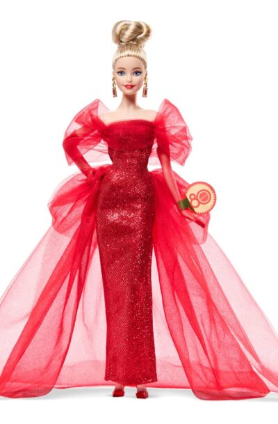 Mattel: Barbie Signature Puppe 80th Anniversary Blonde