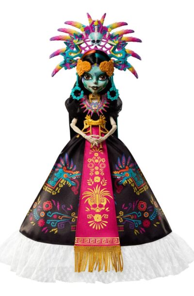 Mattel: Monster High Skullector Puppe Skelita Calaveras Día de Muertos Edition 32 cm