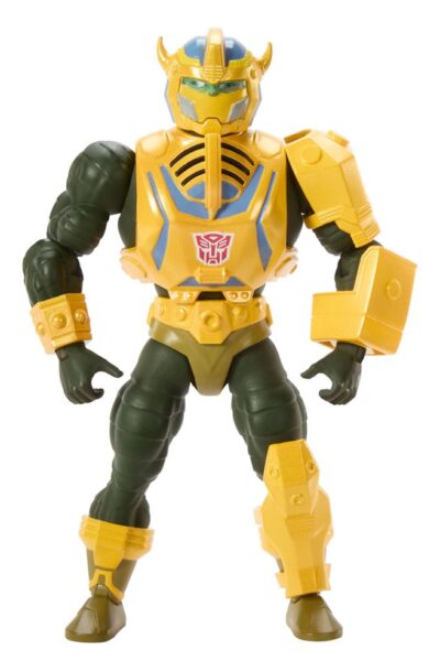 Mattel: Masters of the Universe x Transformers Actionfigur Bumblebee Armor Man-At-Arms heo European Exclusive 14 cm