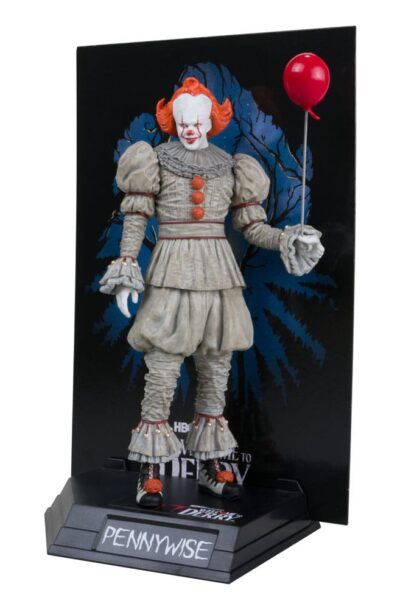 It: Welcome to Derry Movie Maniacs PVC Statue Pennywise (Gold Label) 16 cm