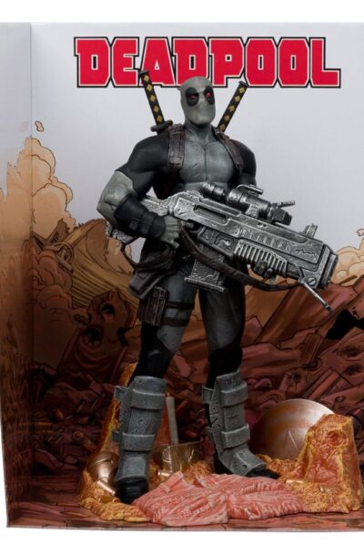 McFarlane Toys: Marvel Collection PVC Statue 1/6 Deadpool (Deadpool #1)(Grey Suit Chase) 27 cm