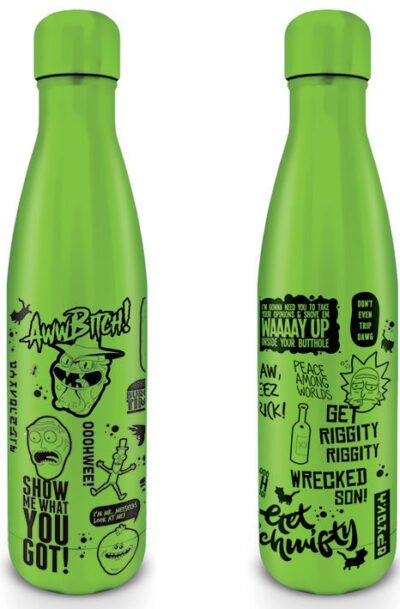 Pyramid International: Rick and Morty Trinkflasche Quotes