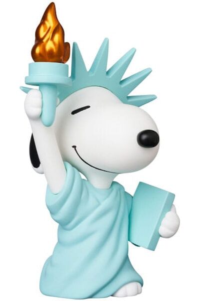 Medicom: Peanuts UDF Serie 17 Minifgur Statue of Liberty Snoopy 7 cm