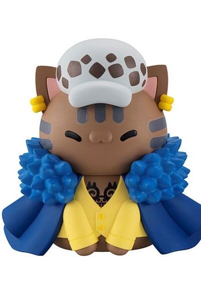 Megahouse: One Piece Nyanto! The Big One Piece Series Sammelfigur Trafalgar Law 10 cm