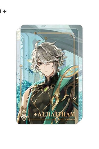 Genshin Impact Acryl Ornament mit Glitzer: Alhaitham 10 cm