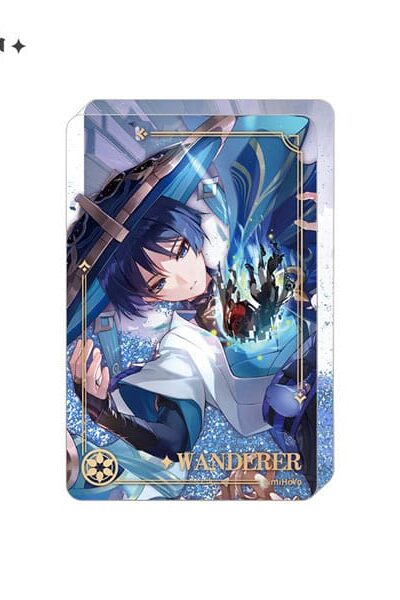 Genshin Impact Acryl Ornament mit Glitzer: Wanderer 10 cm