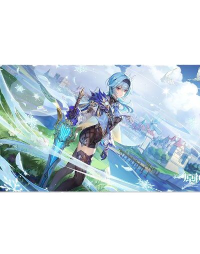 MiHoYo: Genshin Impact Dance of the Shimmering Wave Mousepad Eula 70 x 40 cm