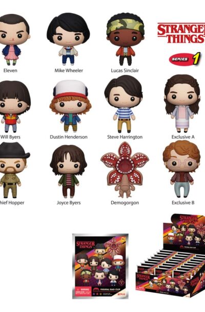 Monogram Int.: Stranger Things PVC-Taschenanhänger Series 1 Display (24)