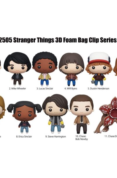 Monogram Int.: Stranger Things 3D PVC-Taschenanhänger Series 2 Display (24)