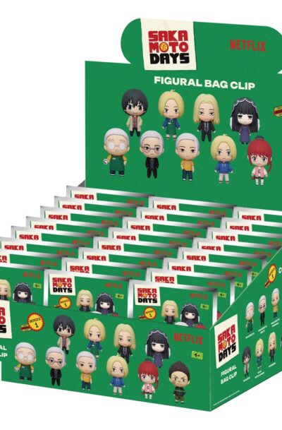 Monogram Int.: Sakamoto Days 3D PVC-Taschenanhänger Series 1 Display (24)