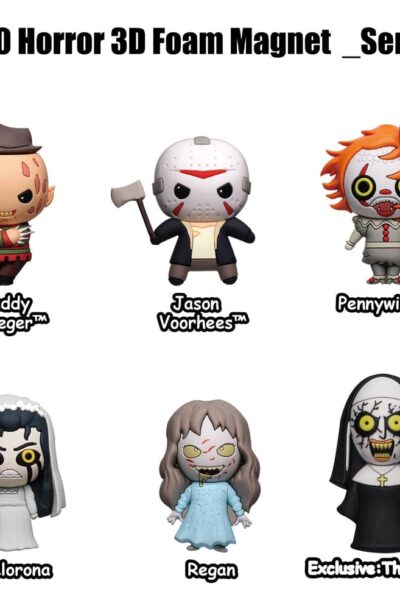 Monogram Int.: Warner Brother Horror Magnete blind pack Series 2 Display (12)