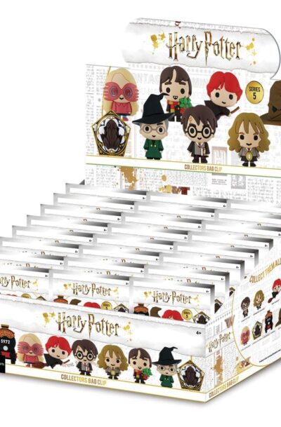 Monogram Int.: Harry Potter 3D PVC-Taschenanhänger Series 5 Display (24)