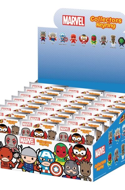 Monogram Int.: Marvel 3D PVC-Taschenanhänger Series 2 Display (24)